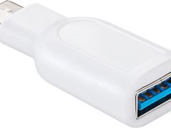 Adaptor USB 3.0 A mama - USB-C tata alb, Goobay